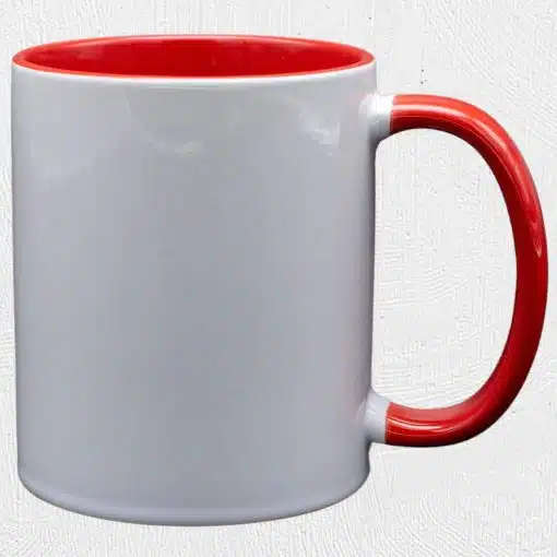Red Two Tone Mug