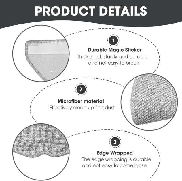 Eufy Washable Mopping Cloth for G50 - 2-Pack