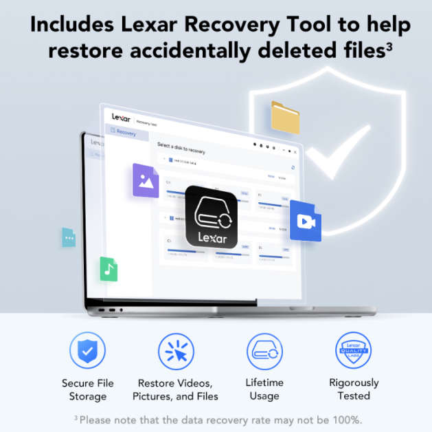 Lexar 1TB SL300 USB 3.2 Gen 2 Portable SSD