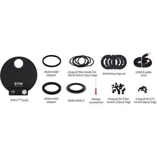 ZWO Electronic Filter Wheel 7x2