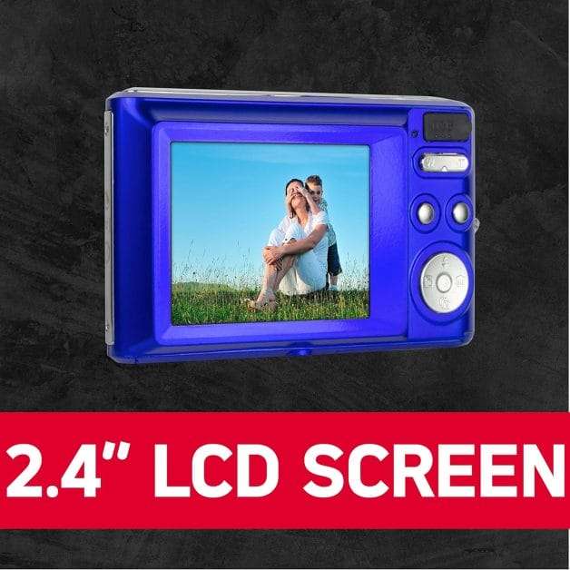 AGFA Photo Realishot DC5200 21MP Compact Digital Camera (Blue)