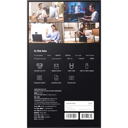 Insta360 - Link 2 Pro Webcam