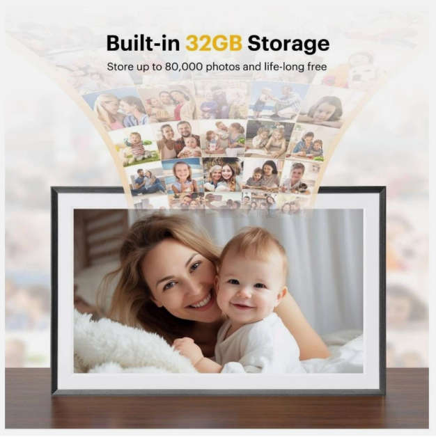 Kodak RCF-1561P 15.6-Inch Wi-Fi Digital Photo Frame (Black)