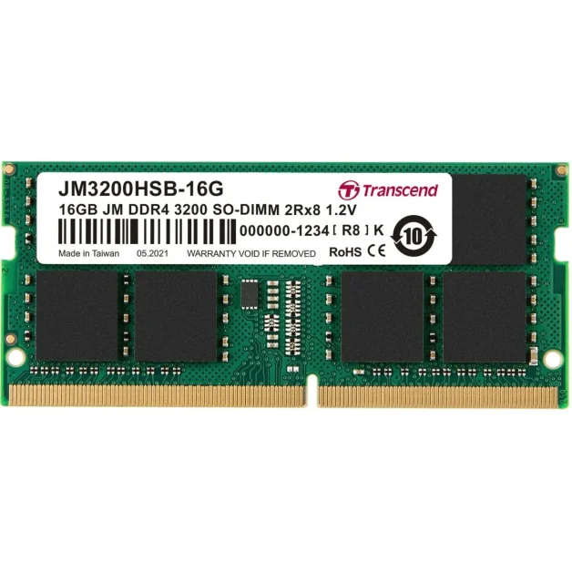 SODIMM: 16GB DDR4  3200