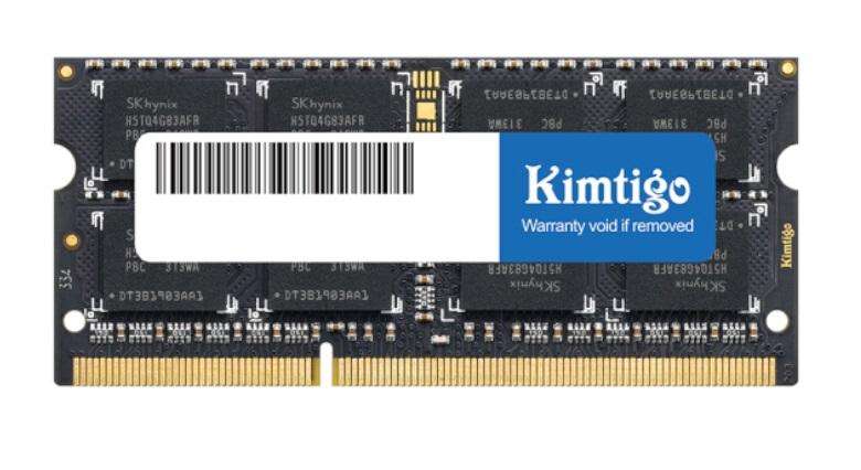 SODIMM:   4GB DDR3  1600