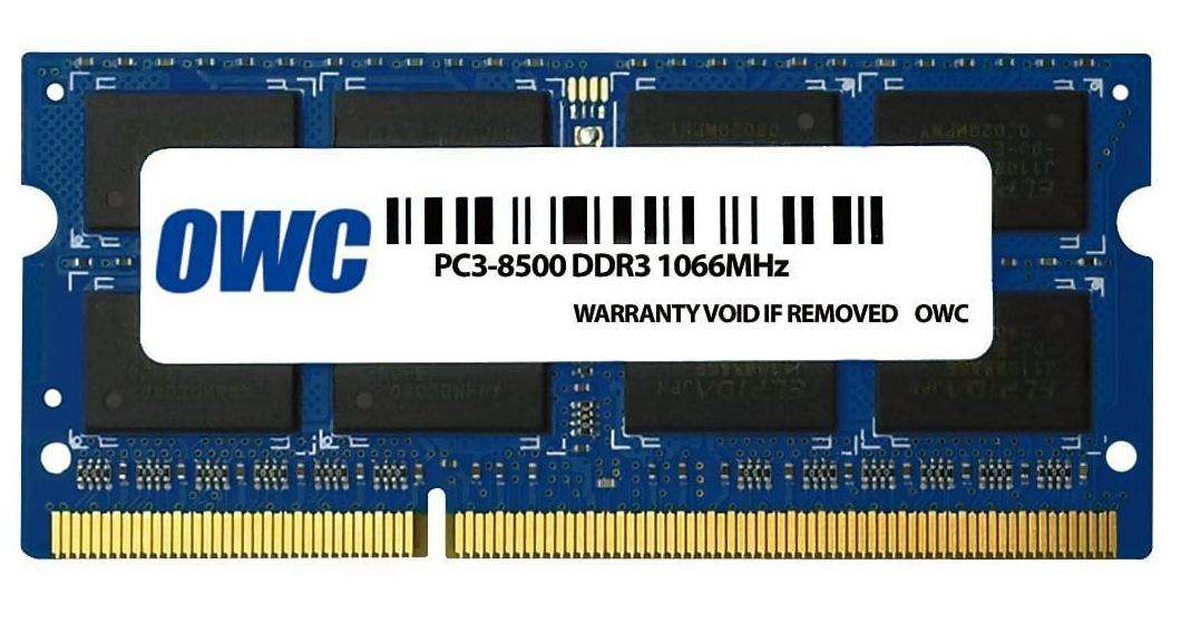 SODIMM:   4GB DDR3  1066 OWC MAC