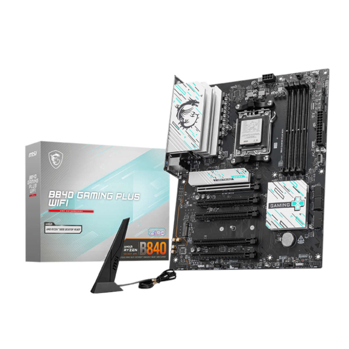 MSI B840 Gaming Plus Wi-Fi AM5 ATX Gaming Motherboard