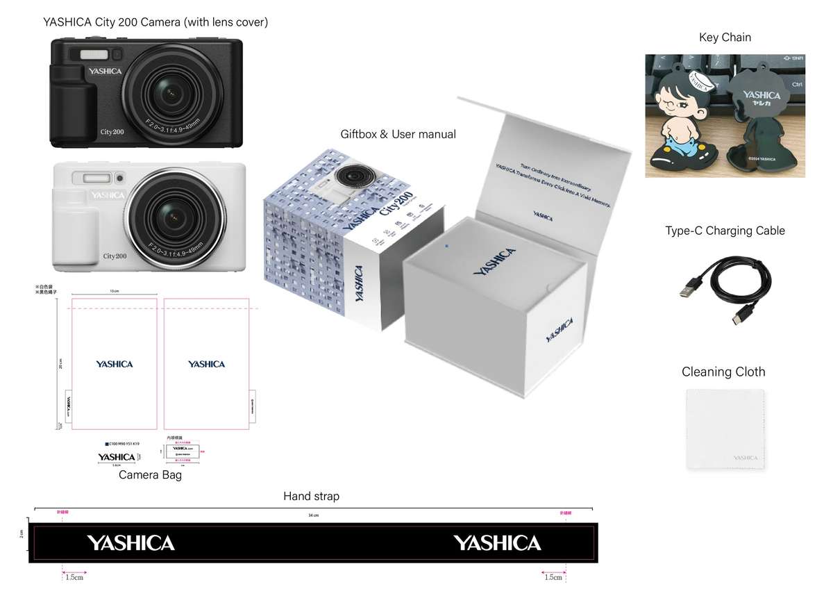 YASHICA City 200 (White)