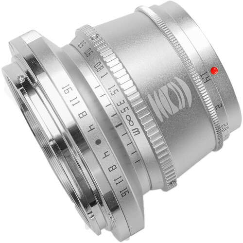 TTArtisan 35mm f/1.4 Manual Focus Lens for Leica L-Mount (Crop Sensor) (Silver)