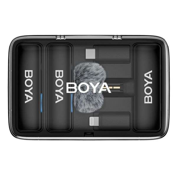 Boya Boyalink 2 3-in-1 Compact 2.4GHz Dual-Channel Wireless Mic System