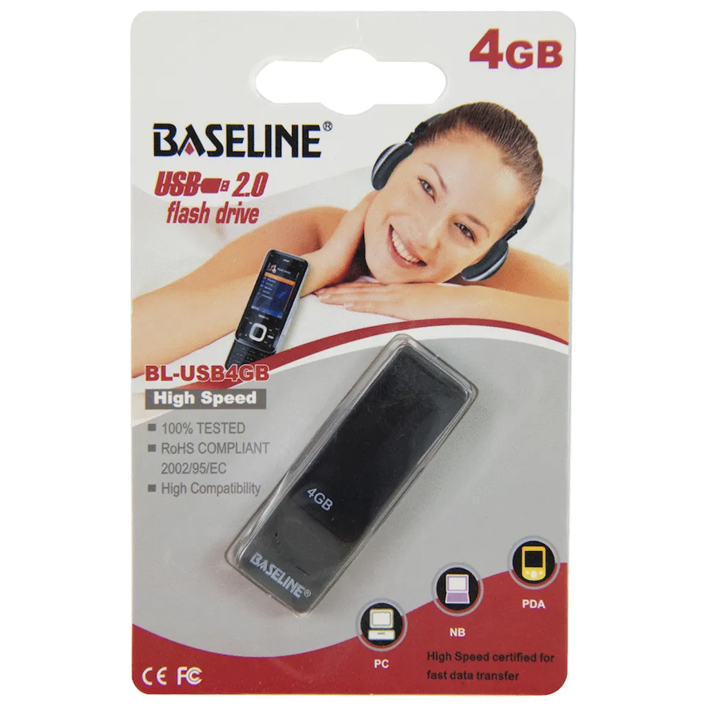 Baseline USB 4GB Flash Drive