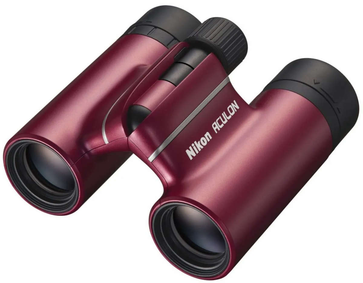 Nikon 8x21 Aculon T02 Compact Binoculars (Red)
