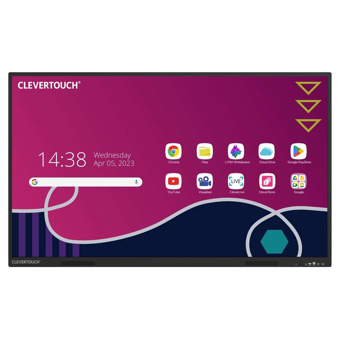Clevertouch X5 86 inch Interactive LED Screen 4K UHD (Please confirm Stock)