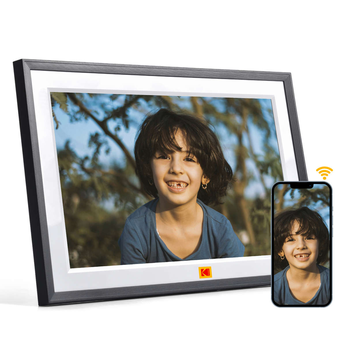 Kodak 10.1-Inch Wi-Fi Digital Photo Frame  Black