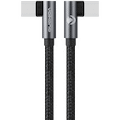 Volkano Weave Series USB-C to USB-C Cable 2m (60W) Right Angle - USB2.0e
