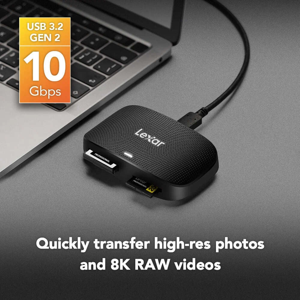 Lexar Cfexpress Type B / SD USB 3.2 Gen2 Reader