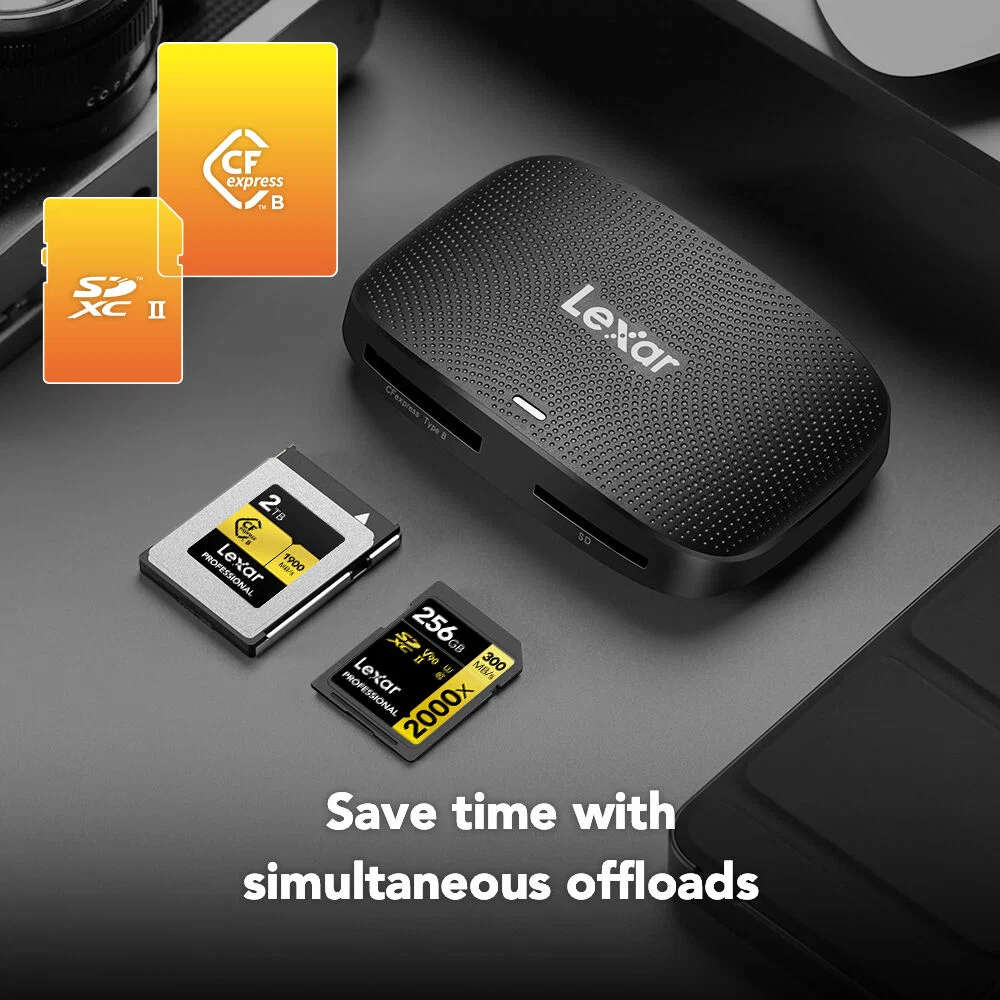 Lexar Cfexpress Type B / SD USB 3.2 Gen2 Reader
