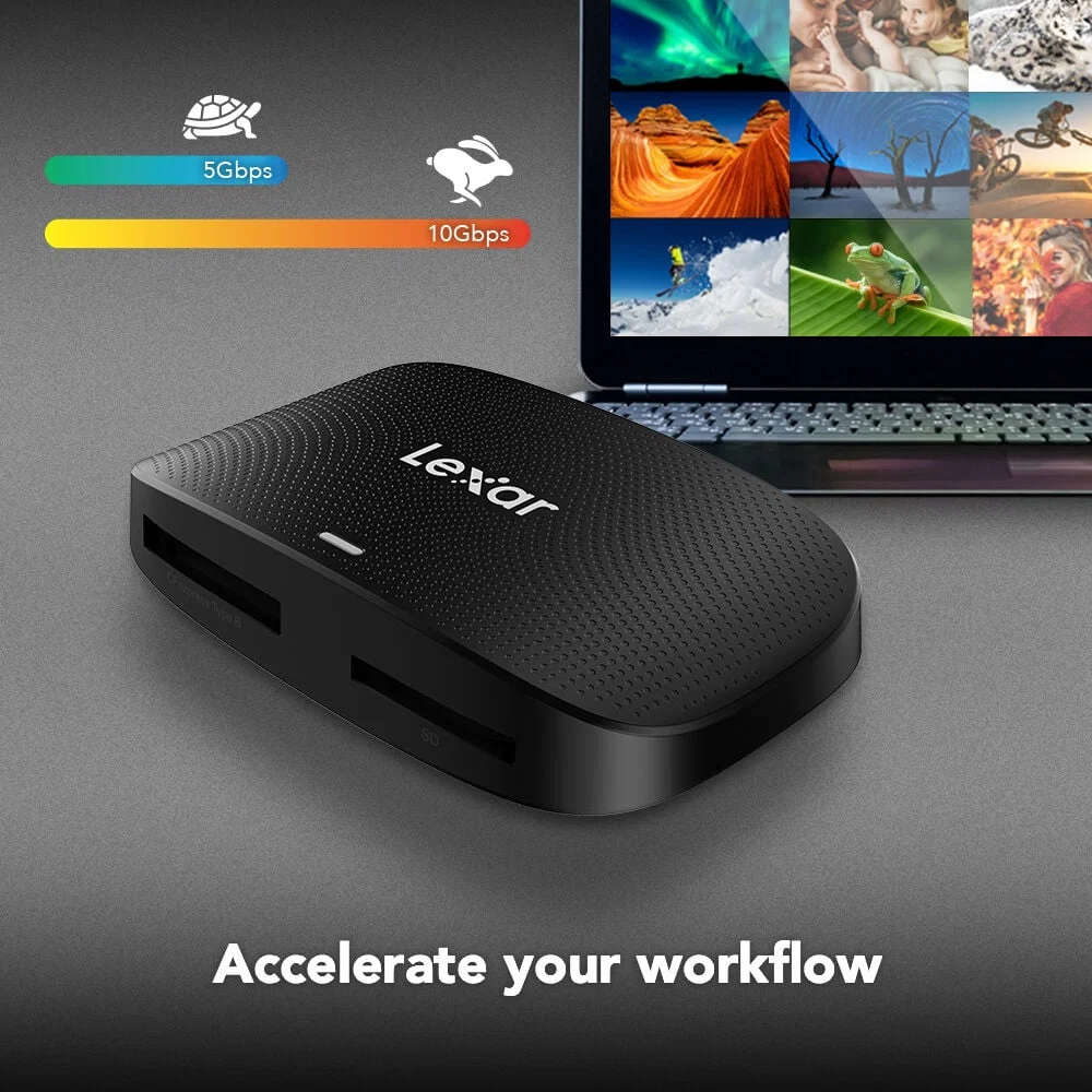 Lexar Cfexpress Type B / SD USB 3.2 Gen2 Reader