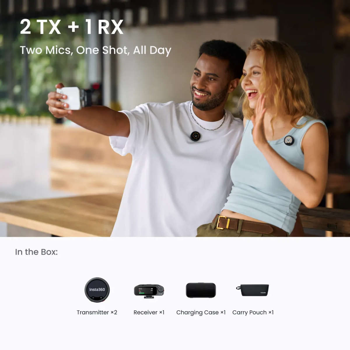 Insta360 Mic Pro Kit (2TX + 1RX)