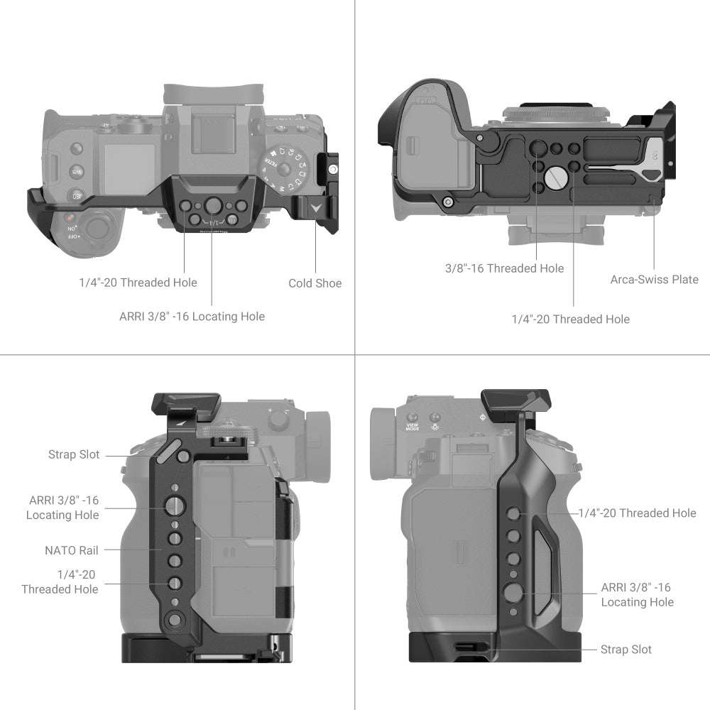 SmallRig Cage for FUJIFILM X-H2 / X-H2S 3934