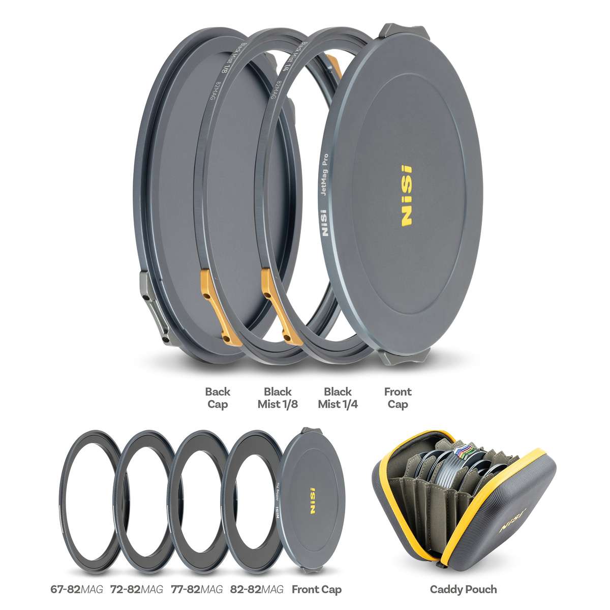 NiSi JetMag Pro 82mm Black Mist Kit