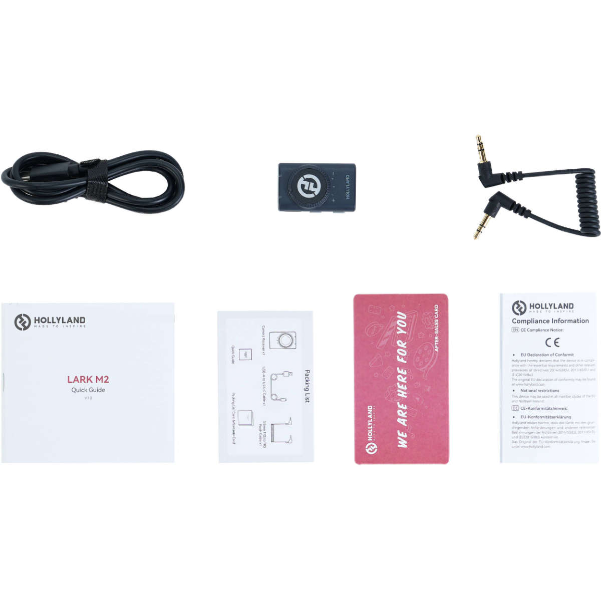 Hollyland Lark M2 Camera Receiver (Shine Charcoal)