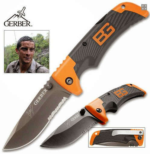 GERBER Bear Grylls Scout Knife **Just Arrived**