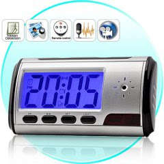 Spy Clock Security Hidden DVR Camera Motion Detector DV