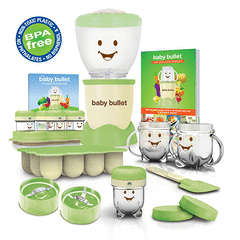Baby Bullet by Magic Bullet make an entire week of nutritious baby food in 5 minutes