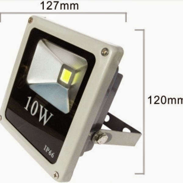 15 ON AUCTION!!!10W LED Flood Light  Slim Line - 90% Energy Saving
