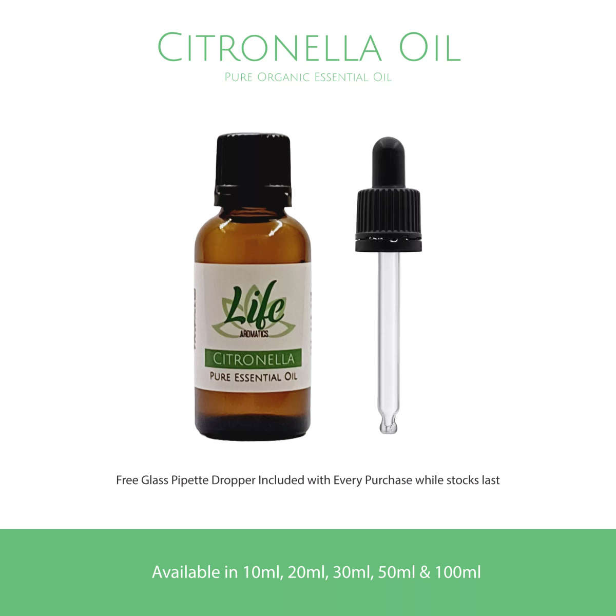Citronella Essential Oil (organic)
