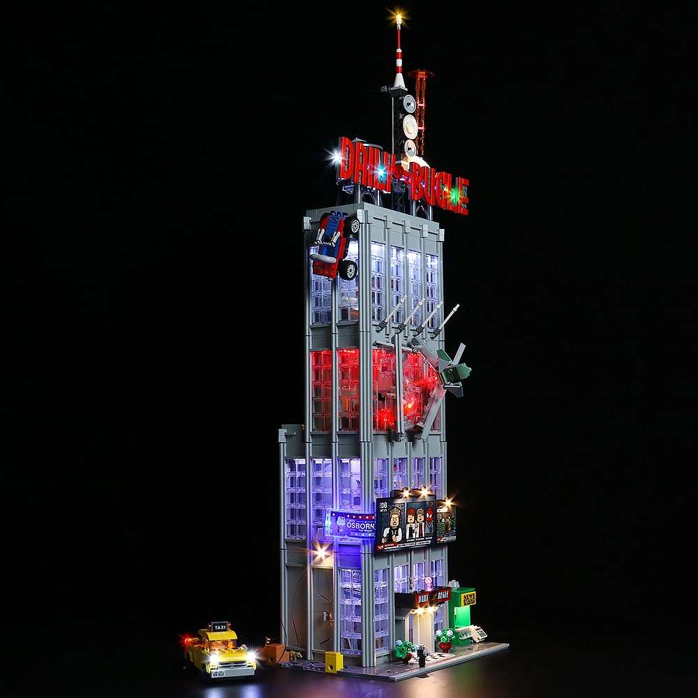 LEGO Marvel super hero daily bugel Advance lighting kit #76178