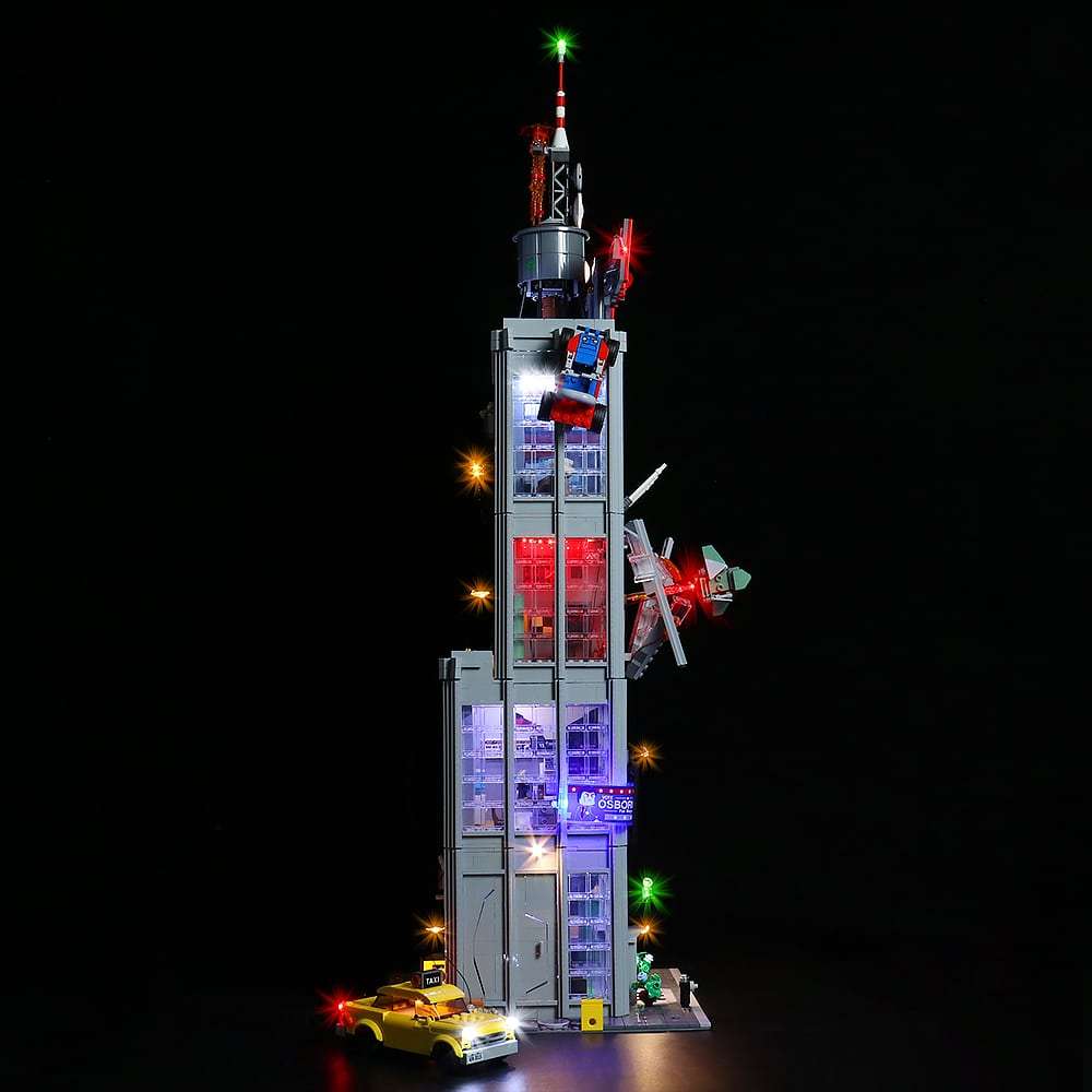 LEGO Marvel super hero daily bugel Advance lighting kit #76178