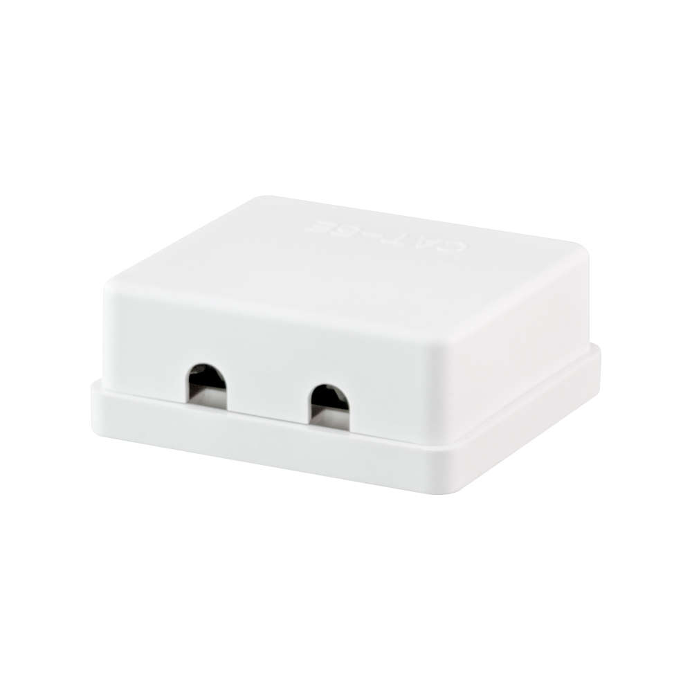 LinkQnet - Dual Cat5 Wall Box - LinkQnet - Dual Cat5 Wall Box