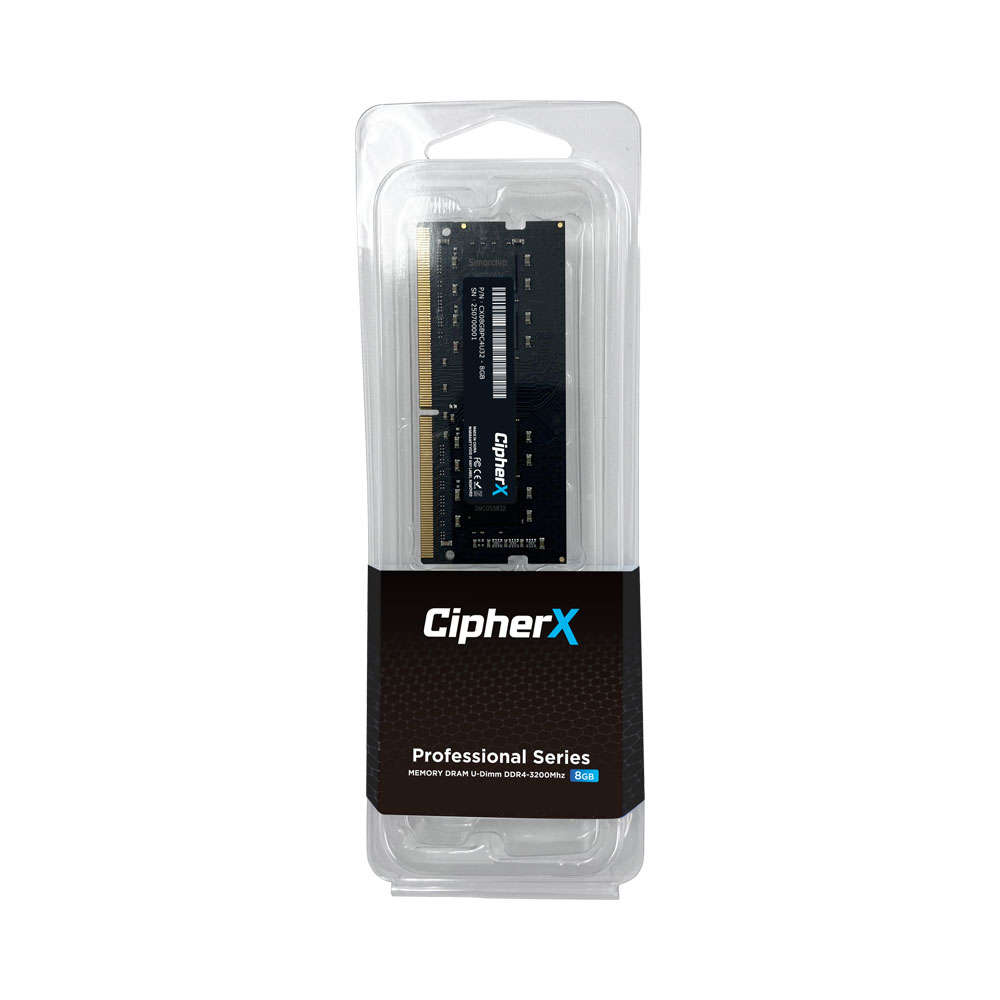 CipherX - 8Gb DDR4 Udimm Desktop Memory - CipherX - 8Gb DDR4 Udimm Desktop Memory
