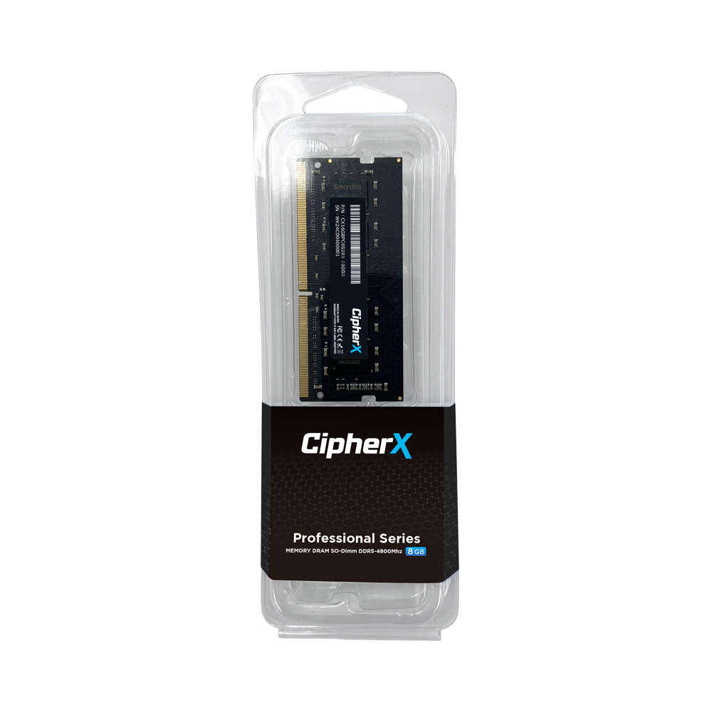 CipherX - 8Gb DDR5 Sodimm Notebook Memory - CipherX - 8Gb DDR5 Sodimm Notebook Memory