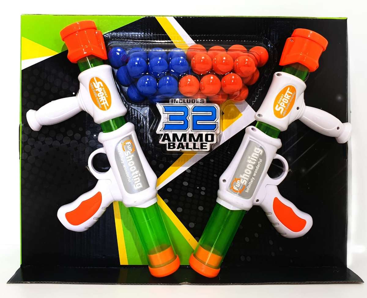 Atomic Power Popper Pump Action - 2 Sets
