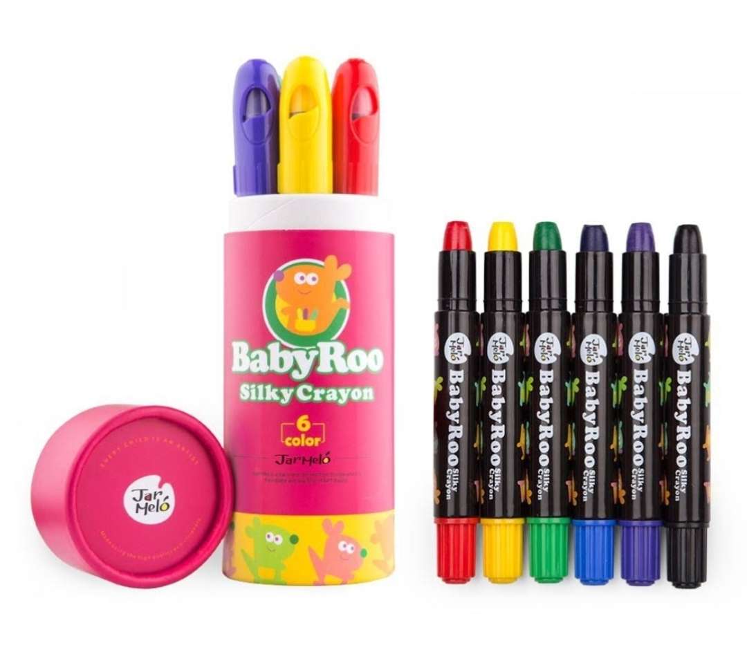 Washable Silky Crayons (6)