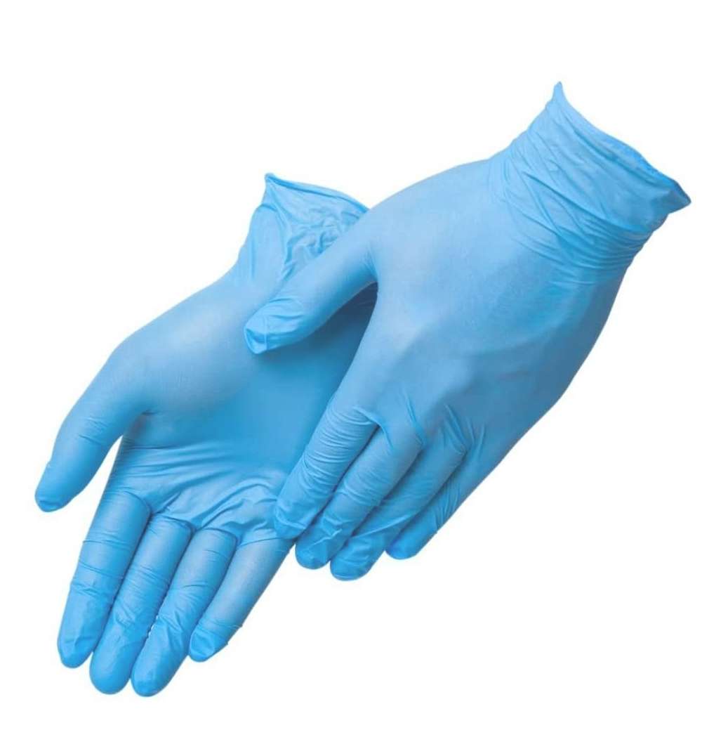 Textured Nitrile Powder Free Gloves (M) Box of 100