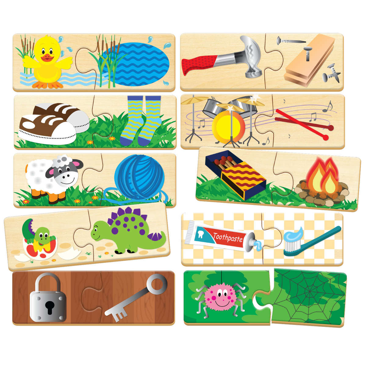 Associations Wooden Puzzles