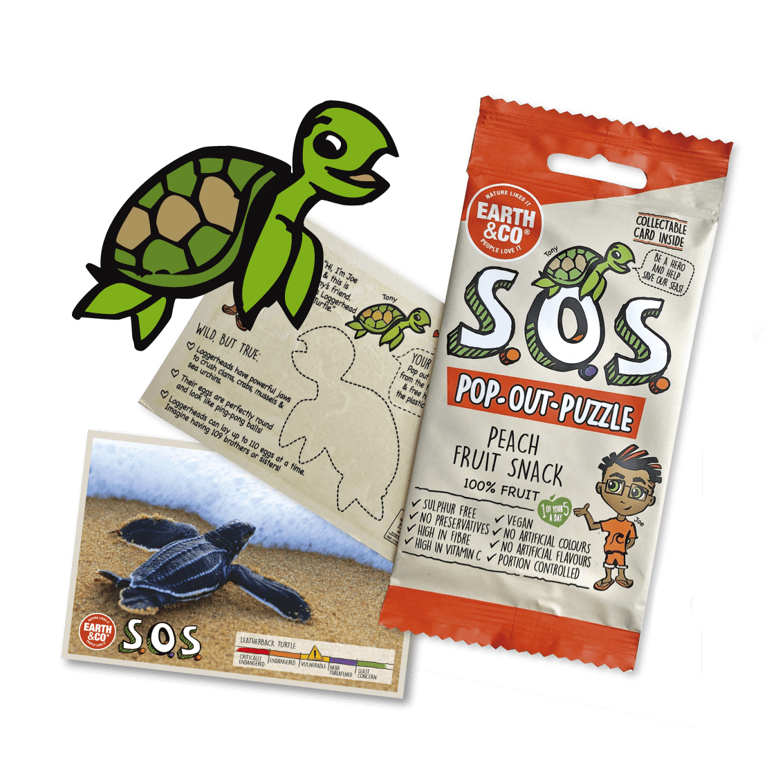 S.O.S. Pop-Out-Puzzle Fruit Snack - Mango