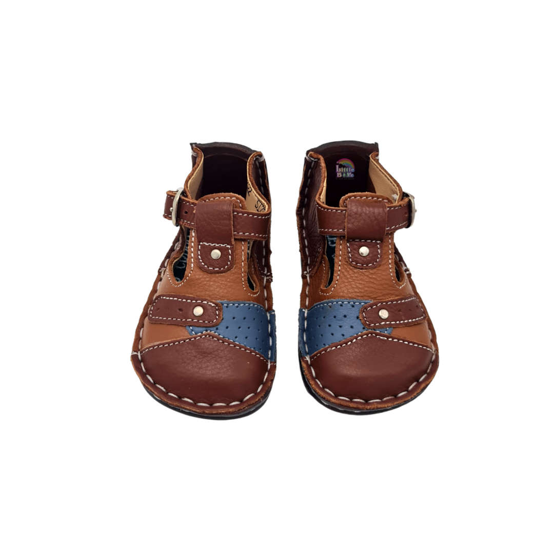 Cobbles - Chestnut and Dove Blue (2,3,5)