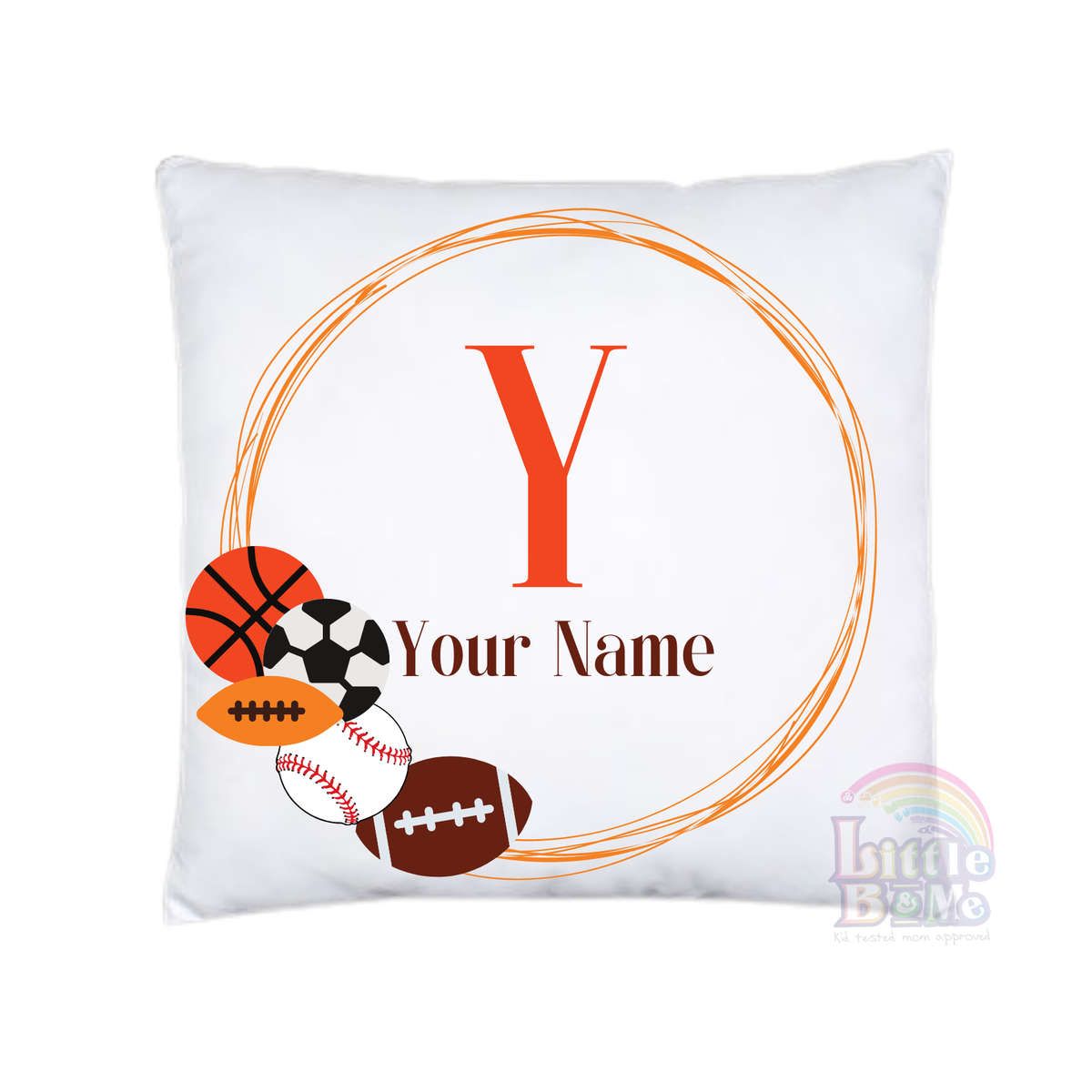 Personalized Sports Cushion