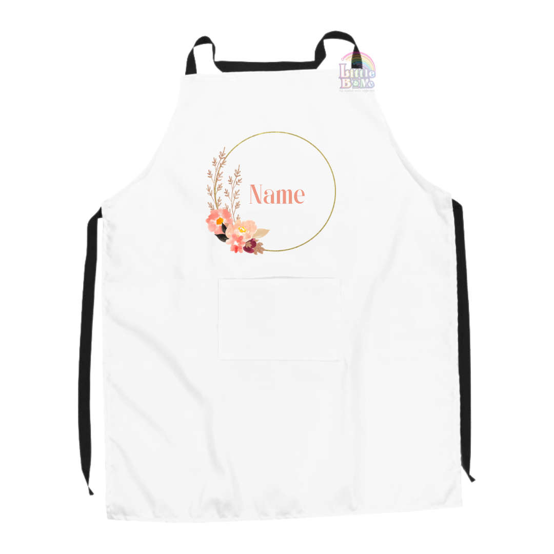 Personalized Apron - Peach