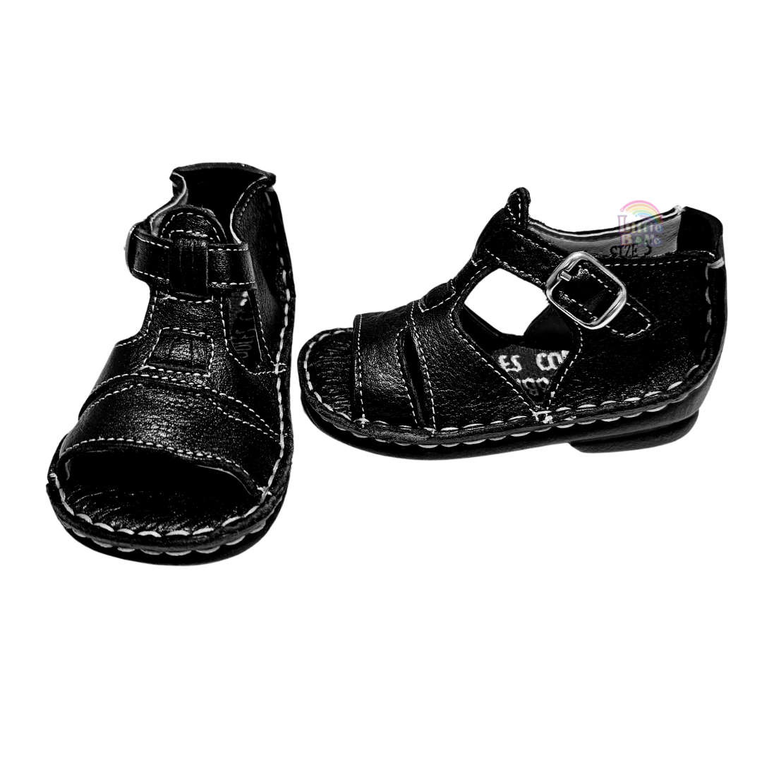 Cobbles - Black Sandal (2,3,5,6)