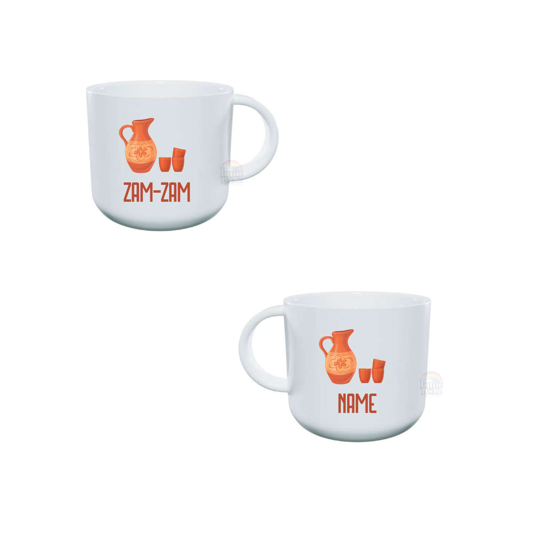 Personalized Toddler Mug - Zam Zam - Orange
