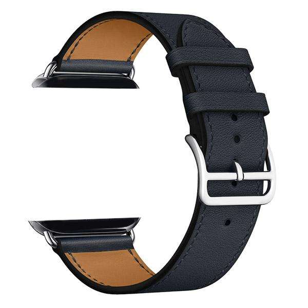 Zonabel Strap for 42mm Apple Watch - Black Leather