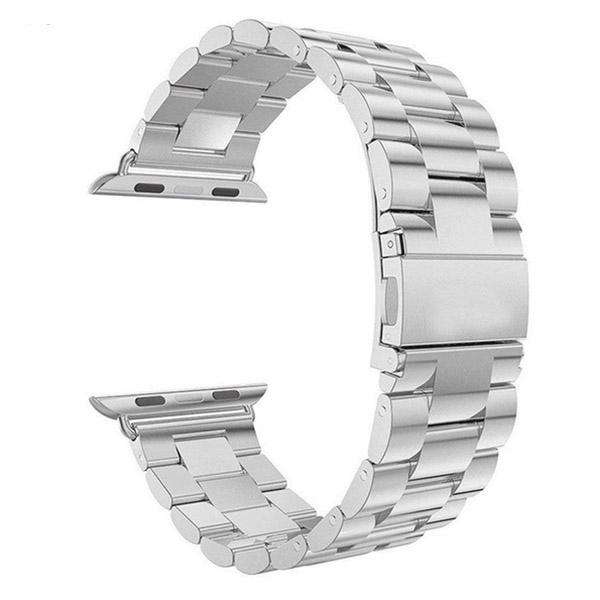 Zonabel Stainless Steel Strap for 42mm Apple Watch - Silver