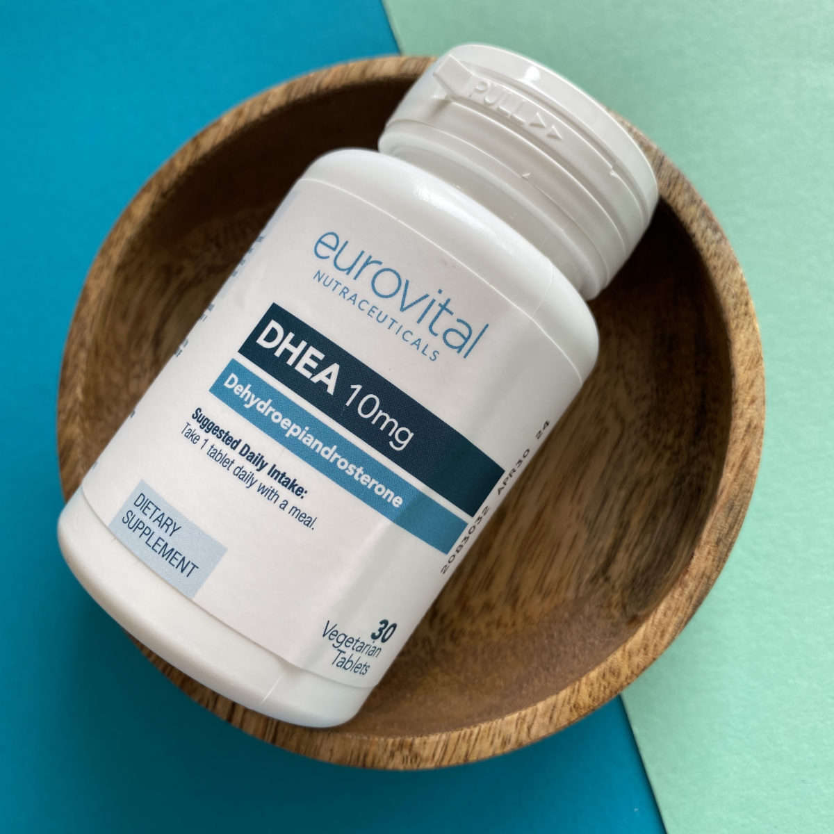 EuroVital DHEA for Body Balance Functions - 10mg (30 Capsules)