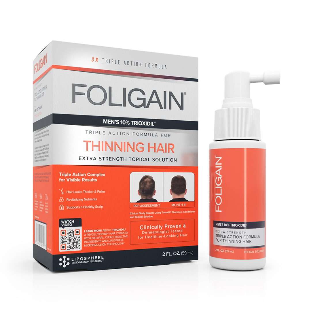 Foligain Triple Action Hair Growth Treatment for Men - 59ml